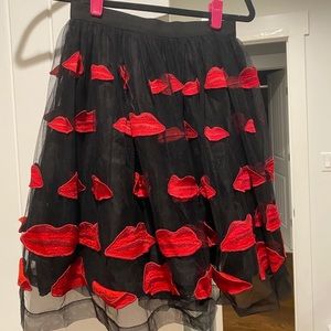 Tulle black skirt